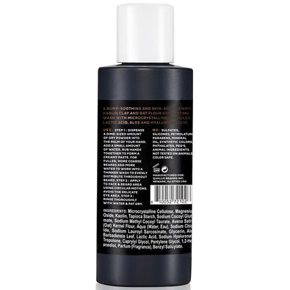 Scotch Porter Exfoliating Beard Wash & Face Cleanser for Men - Travel Friendly, Non-Toxic, Vegan 2.17 oz Avelisse