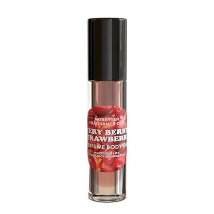 Very Berry Strawberry Perfume Body Oil - MOBETTER FRAGRANCE OILS, 0.33 Fl Oz Avelisse