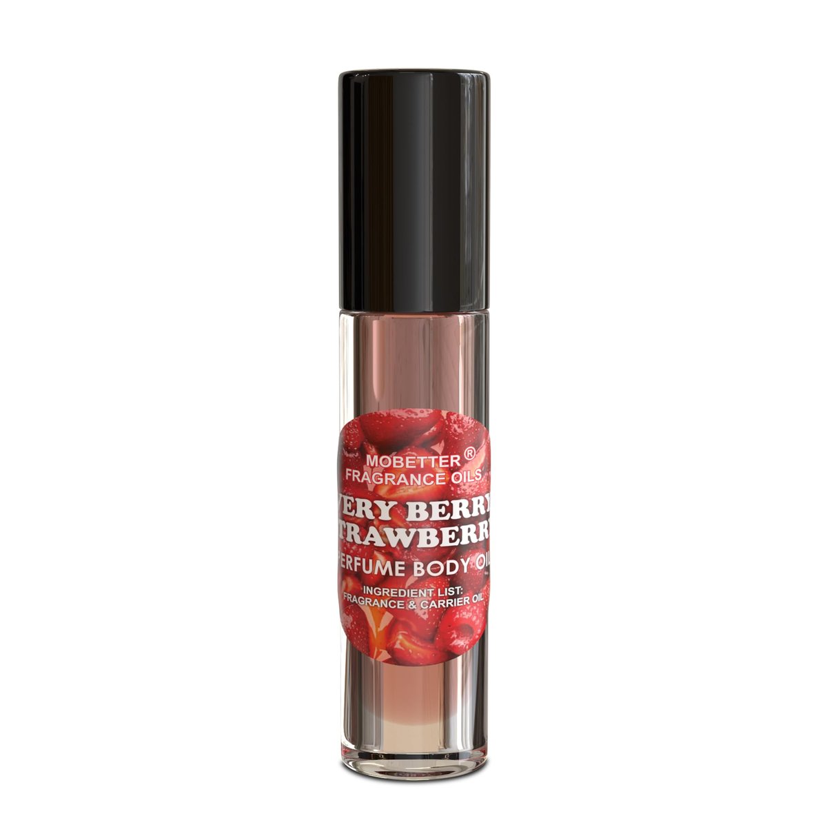 Very Berry Strawberry Perfume Body Oil - MOBETTER FRAGRANCE OILS, 0.33 Fl Oz Avelisse
