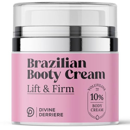 Divine Derriere Brazilian Body Butter Cream - Lift and Firm Body Cream with Volufiline for a Lifted, Firm-Looking Derriere, 1.7 oz Avelisse