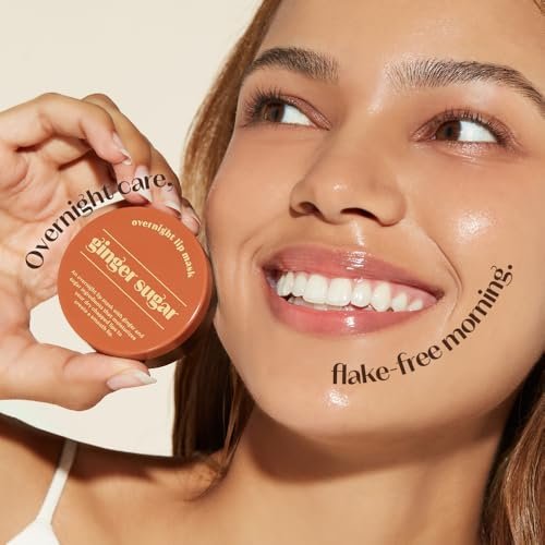 ETUDE Ginger Sugar Overnight Lip Mask 23g – Hydrating Lip Sleeping Mask for Smooth, Moist Lips with Natural Ginger & Shea Butter Avelisse