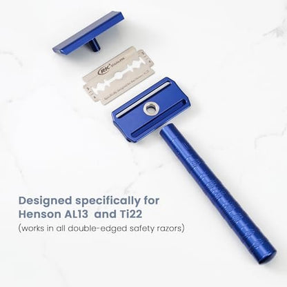Henson AL13 Compatible Double Edge Razor Blades - 100 Pack