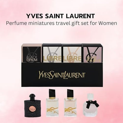 Yves Saint Laurent YSL Perfume for Women Variety 4-Piece Mini Travel Set Avelisse