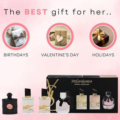 Yves Saint Laurent YSL Perfume for Women Variety 4-Piece Mini Travel Set Avelisse