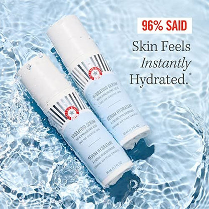First Aid Beauty Ultra Repair Hydrating Serum with Hyaluronic Acid – 24-Hour Moisture, Lightweight Formula for Sensitive Skin, 1.7 oz Avelisse