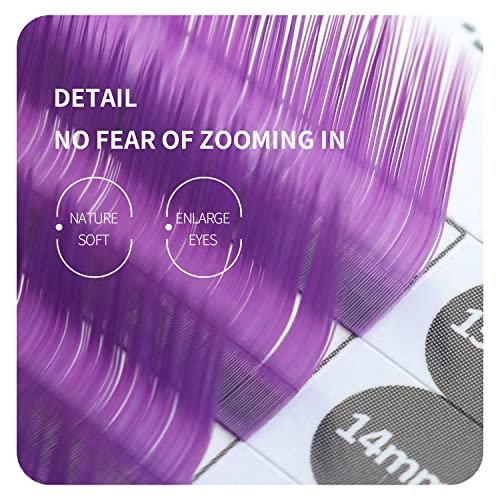 Classic Blue Colored Eyelash Extensions 0.07 D Curl 8-15mm Mix | ANNAFRIS - görsel 8