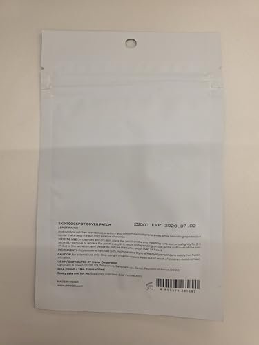 SKIN1004 Tea Trica Spot Cover Patch – Invisible Hydrocolloid Pimple Patches for Blemish Prone Skin, 22 Count - görsel 6