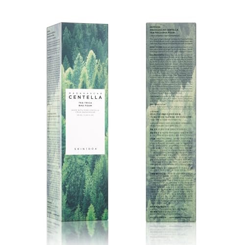 SKIN1004 Tea-Trica BHA Foam – Korean Face Cleanser with Centella Asiatica & Tea Tree for Oil Control & Sebum Balance, 4.22 fl oz - görsel 16