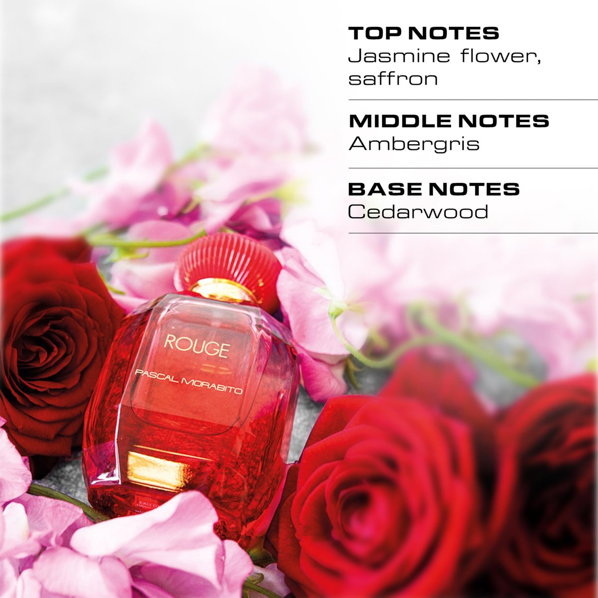 Rouge by Pascal Morabito Eau de Parfum for Women – 3.3 oz EDP Spray - görsel 3