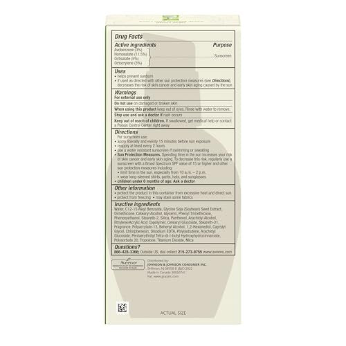 Aveeno Positively Radiant Daily Face Moisturizer with SPF 15 – Hydrating Facial Moisturizer for Radiant Skin, Oil-Free & Hypoallergenic, 4 fl oz Avelisse
