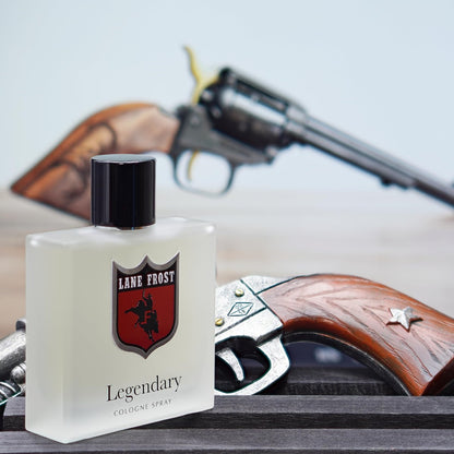 Lane Frost Legendary Cologne - Legendary Frosted Cologne, 3.4 Fl Oz Avelisse