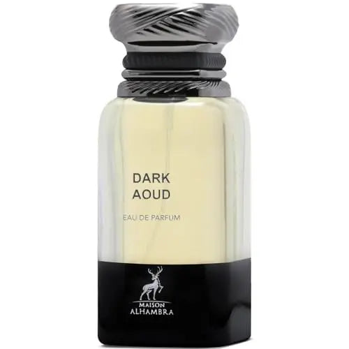 Maison Alhambra Dark Aoud Eau de Parfum – Spicy Woody Oud Oriental Long-Lasting Unisex Fragrance, 2.7 oz / 80 ml Avelisse