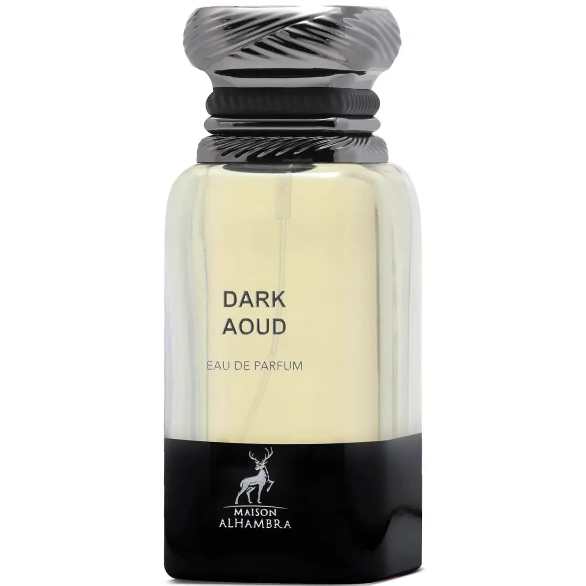 Maison Alhambra Dark Aoud Eau de Parfum – Spicy Woody Oud Oriental Long-Lasting Unisex Fragrance, 2.7 oz / 80 ml Avelisse