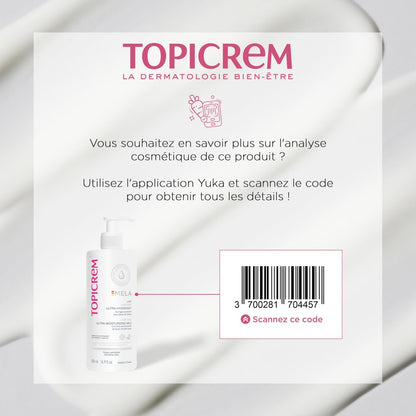 Topicrem Mela Ultra Hydrating Body Lotion - Unifies Skin Tone, Corrects & Prevents Dark Spots, 24h Moisture, 500ml Avelisse