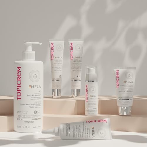 Topicrem Mela Ultra Hydrating Body Lotion - Unifies Skin Tone, Corrects & Prevents Dark Spots, 24h Moisture, 500ml Avelisse