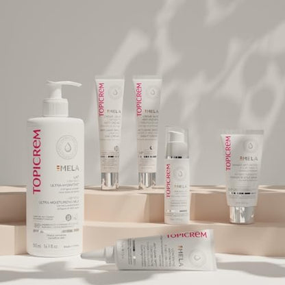 Topicrem Mela Ultra Hydrating Body Lotion - Unifies Skin Tone, Corrects & Prevents Dark Spots, 24h Moisture, 500ml Avelisse