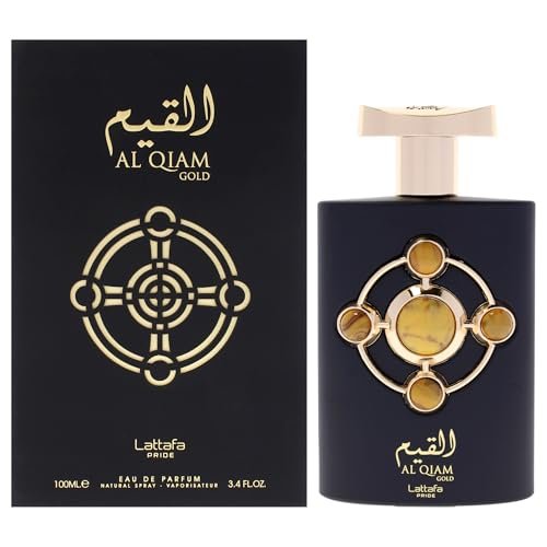Lattafa Al Qiam Gold Eau de Parfum for Unisex – 3.4 oz | Rich Oriental Fragrance - görsel 2