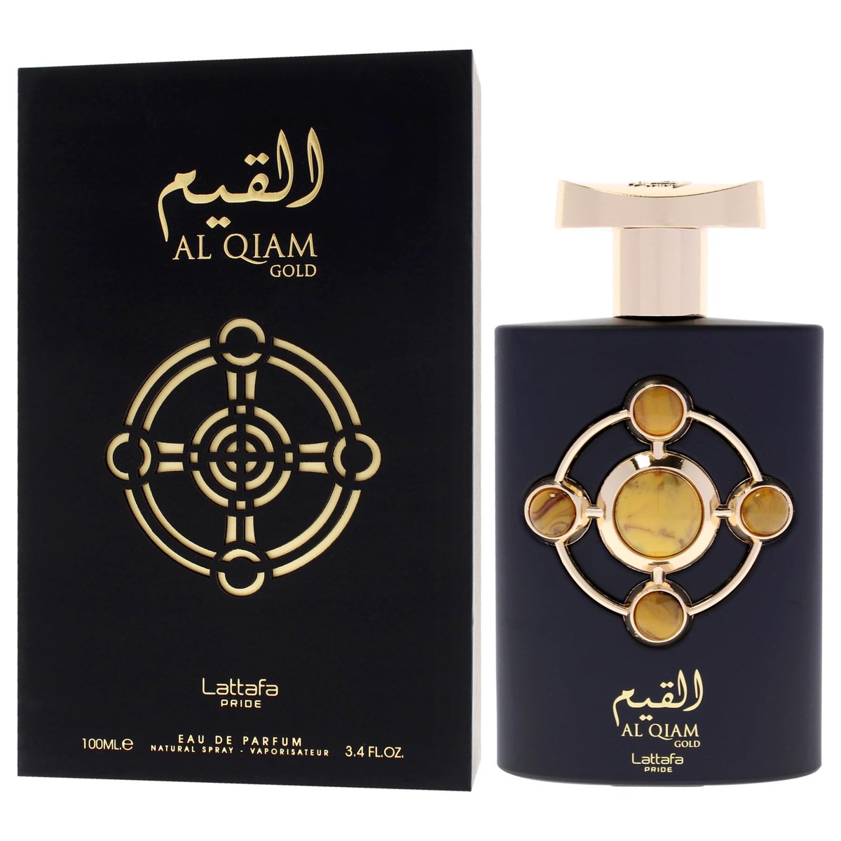 Lattafa Al Qiam Gold Eau de Parfum for Unisex – 3.4 oz | Rich Oriental Fragrance - görsel 7
