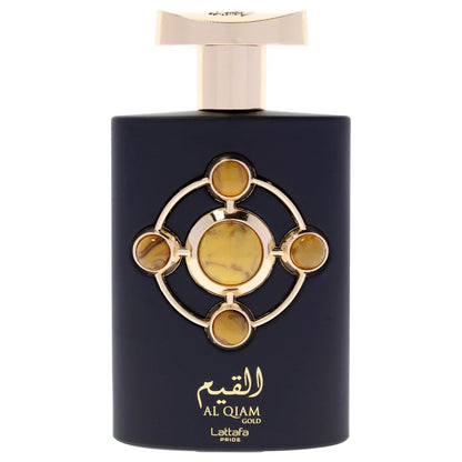 Lattafa Al Qiam Gold Eau de Parfum for Unisex – 3.4 oz | Rich Oriental Fragrance