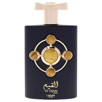 Lattafa Al Qiam Gold Eau de Parfum for Unisex – 3.4 oz | Rich Oriental Fragrance