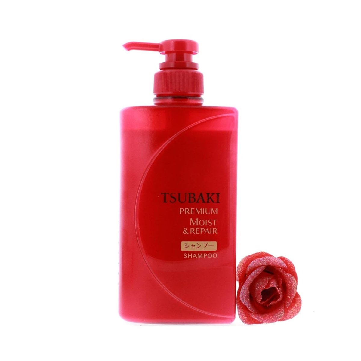 Tsubaki Premium Moist Shampoo 490ml – Daily Repair for Damaged Hair, Restore Moisture & Shine Avelisse