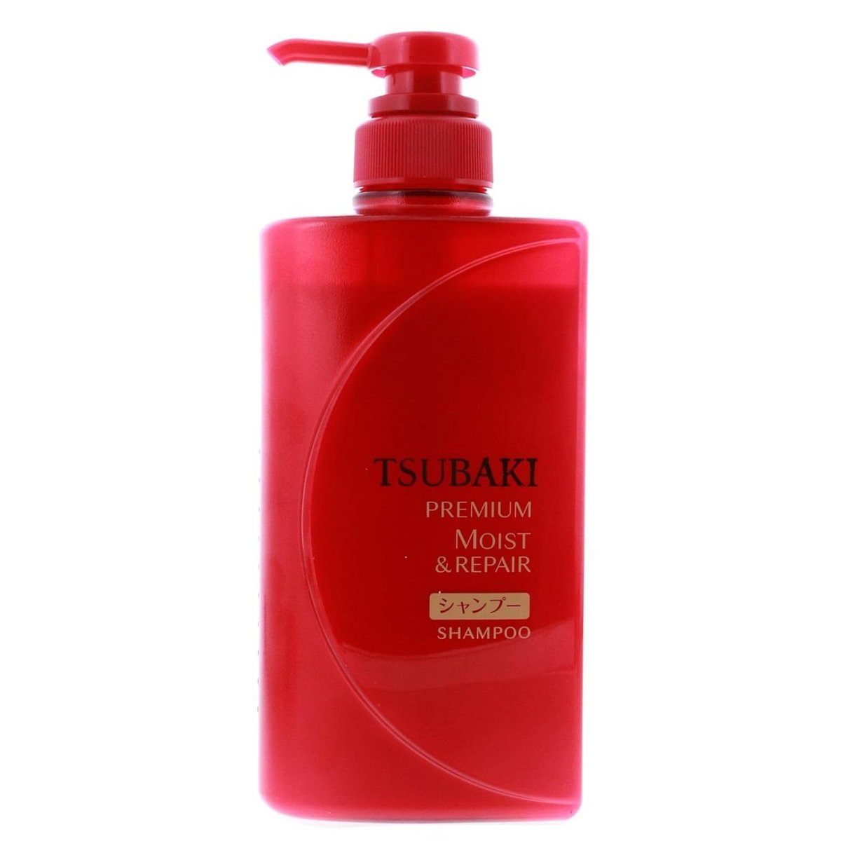 Tsubaki Premium Moist Shampoo 490ml – Daily Repair for Damaged Hair, Restore Moisture & Shine Avelisse