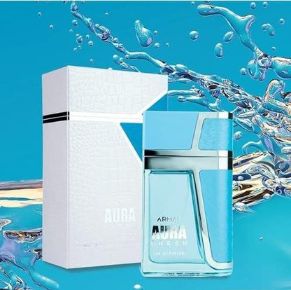 Aura Fresh by Armaf for Men - 3.4 oz Eau de Parfum Spray Avelisse