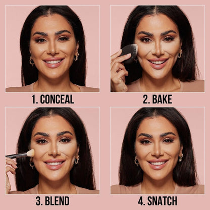 HUDA BEAUTY Easy Bake Loose Baking & Setting Powder – Cherry Blossom (Pink Shade, 1 oz) Avelisse