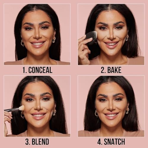 HUDA BEAUTY Easy Bake Loose Baking & Setting Powder – Cherry Blossom (Pink Shade, 1 oz) Avelisse