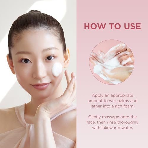 SKIN1004 Poremizing Deep Cleansing Foam with Himalayan Pink Salt & Centella Asiatica - 4.23 fl.oz (125ml) Korean Face Cleanser for Pore Care Avelisse