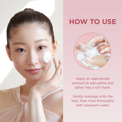 SKIN1004 Poremizing Deep Cleansing Foam with Himalayan Pink Salt & Centella Asiatica - 4.23 fl.oz (125ml) Korean Face Cleanser for Pore Care Avelisse