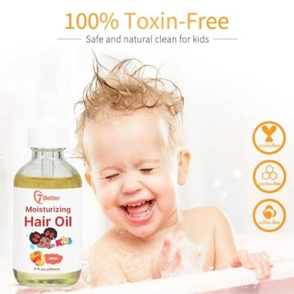 Extra Strength Growing & Nourishing Hair Serum with Black Seed Oil for Kids & Babies – Natural Hair Growth Treatment for Thick, Full Hair (2 Fl Oz) Avelisse
