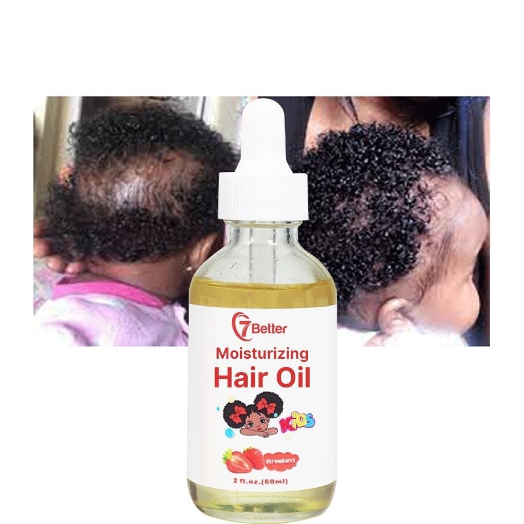 Extra Strength Growing & Nourishing Hair Serum with Black Seed Oil for Kids & Babies – Natural Hair Growth Treatment for Thick, Full Hair (2 Fl Oz) Avelisse