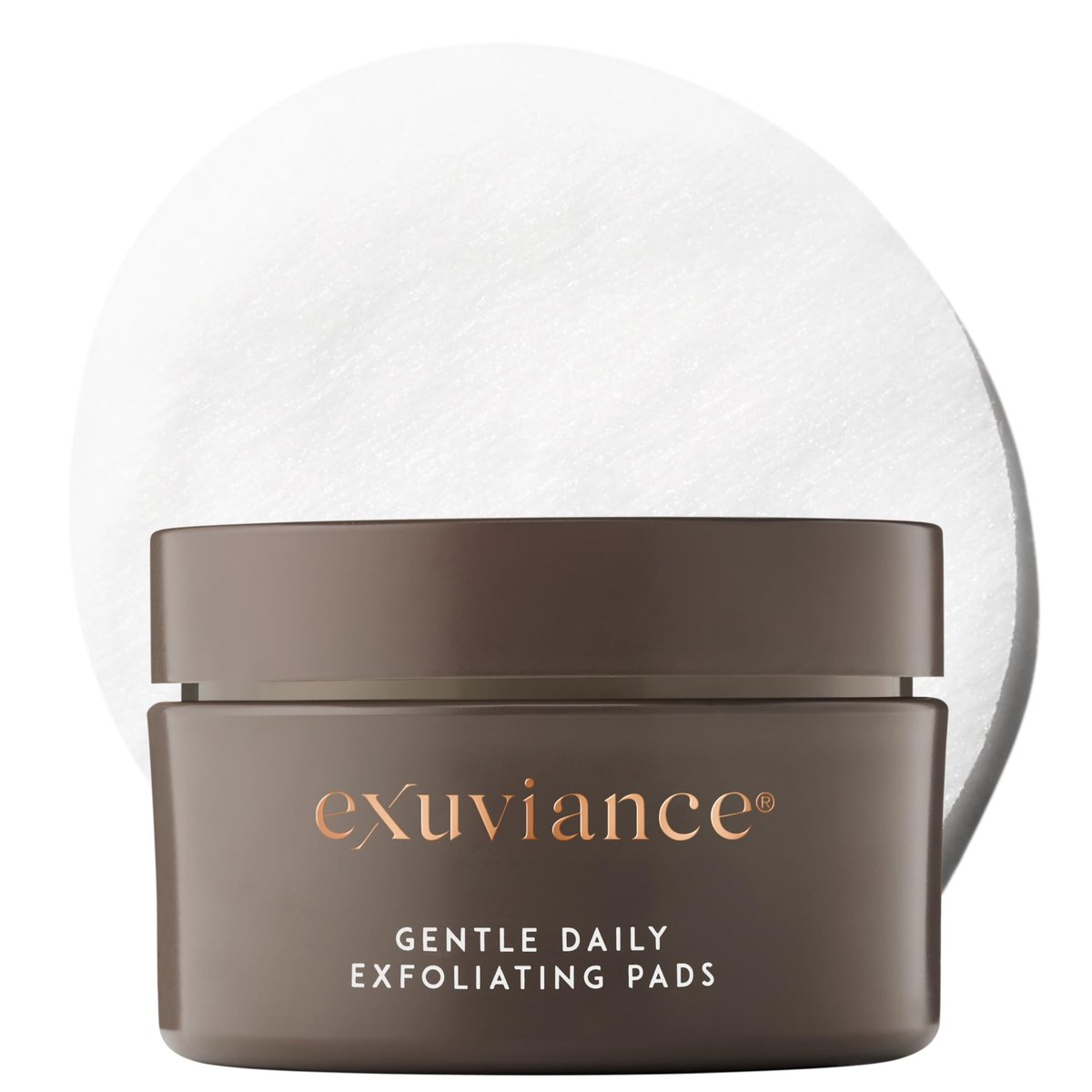 EXUVIANCE Gentle Daily Exfoliating Face Pads with PHA, Vitamin C & E, Green Tea & Cucumber Extracts, 60 Pads Avelisse