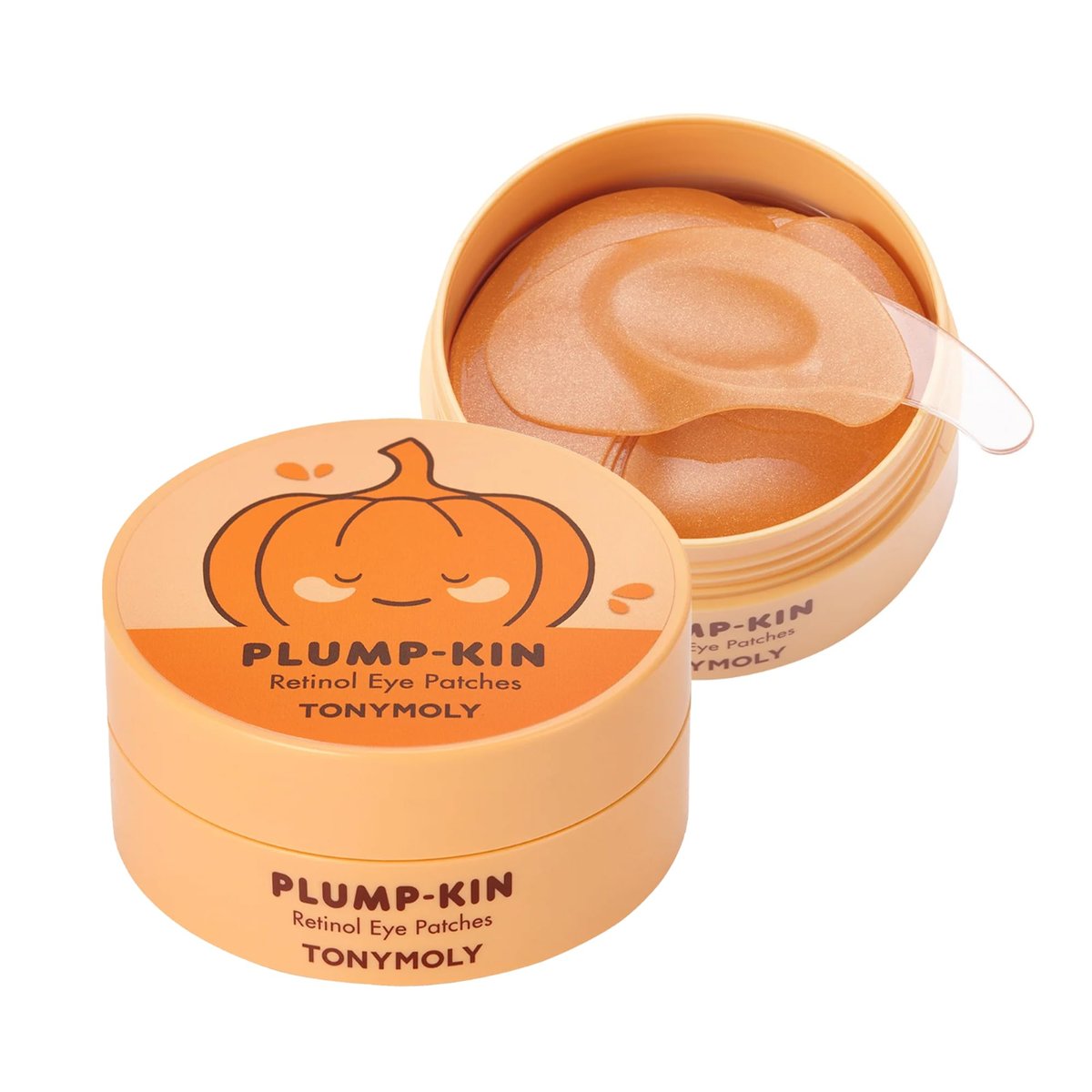 TONYMOLY Plump-kin Retinol Hydrogel Under Eye Patches – Hydrating & Refreshing Eye Patches with Retinol & Pumpkin Extract for Dark Circles & Puffy Eyes, 30 Pairs Avelisse