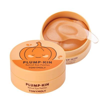 TONYMOLY Plump-kin Retinol Hydrogel Under Eye Patches – Hydrating & Refreshing Eye Patches with Retinol & Pumpkin Extract for Dark Circles & Puffy Eyes, 30 Pairs Avelisse
