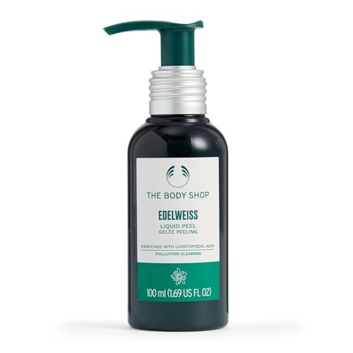 The Body Shop Edelweiss Liquid Peel – Gentle Exfoliating Facial Peel for Radiant Skin – Vegan, 100ml Avelisse