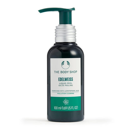 The Body Shop Edelweiss Liquid Peel – Gentle Exfoliating Facial Peel for Radiant Skin – Vegan, 100ml Avelisse
