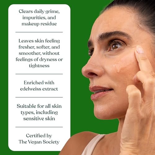 The Body Shop Edelweiss Cleansing Concentrate – Gentle Facial Cleanser for Tired, Dehydrated Skin – Vegan – 100ml - görsel 9