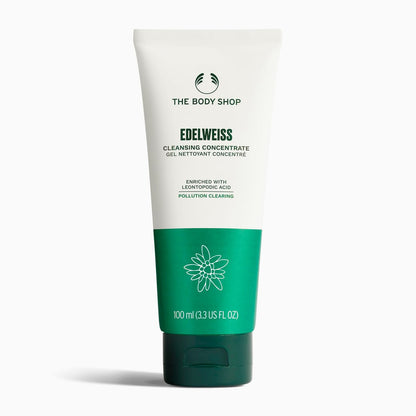 The Body Shop Edelweiss Cleansing Concentrate – Gentle Facial Cleanser for Tired, Dehydrated Skin – Vegan – 100ml