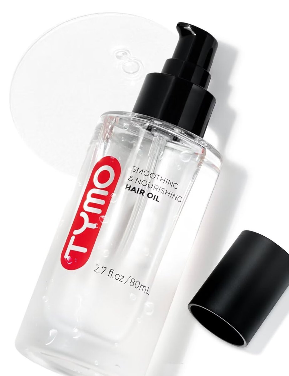 TYMO Weightless Hair Oil – Organic Nourishing Treatment for Shine, Smoothness & Protection, Vegan Serum for Dry, Damaged, Frizzy & Curly Hair, 2.7 Fl Oz Avelisse