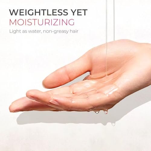 TYMO Weightless Hair Oil – Organic Nourishing Treatment for Shine, Smoothness & Protection, Vegan Serum for Dry, Damaged, Frizzy & Curly Hair, 2.7 Fl Oz Avelisse