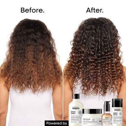 L'Oréal Professionnel Paris Metal Detox Leave-In Oil - Detoxifies, Prevents Damage and Prolongs Hair Color With Shine, For All Hair Types Avelisse