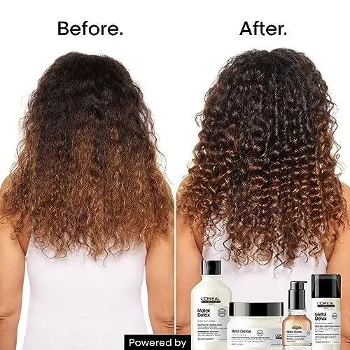 L'Oréal Professionnel Paris Metal Detox Leave-In Oil - Detoxifies, Prevents Damage and Prolongs Hair Color With Shine, For All Hair Types Avelisse