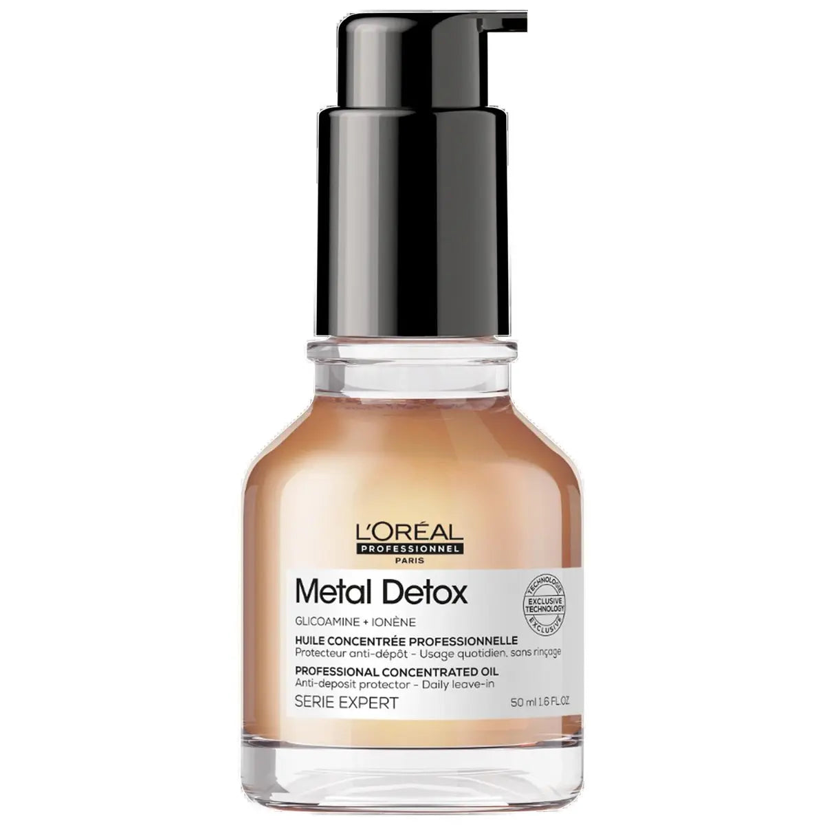 L'Oréal Professionnel Paris Metal Detox Leave-In Oil - Detoxifies, Prevents Damage and Prolongs Hair Color With Shine, For All Hair Types Avelisse