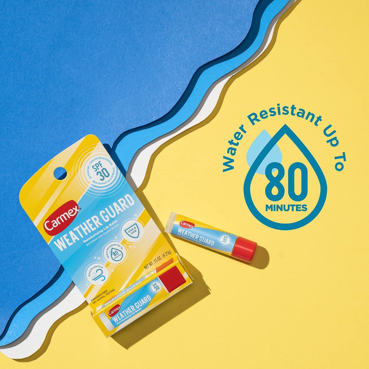 Carmex Weather Guard Moisturizing Lip Balm Stick SPF 30, 4 Count (4 Packs of 1) - görsel 11