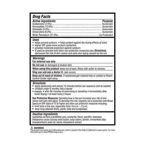 Carmex Weather Guard Moisturizing Lip Balm Stick SPF 30, 4 Count (4 Packs of 1) - görsel 14
