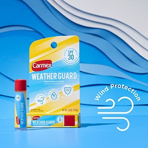 Carmex Weather Guard Moisturizing Lip Balm Stick SPF 30, 4 Count (4 Packs of 1) - görsel 8