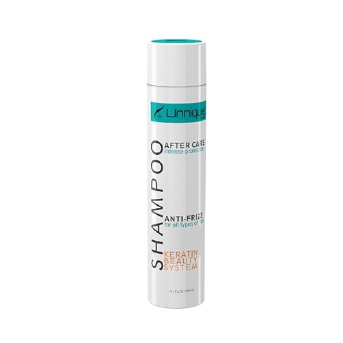 UNNIQUE KBS After Care Shampoo - Anti Frizz Hydrating Shampoo with Keratin-Enhanced Hydration & Shine for All Hair Types 10.1 FL OZ - görsel 1