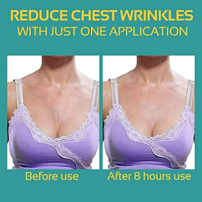 AGOPLEE Chest Wrinkle Pads - Pack of 5 Medical Grade Anti-Aging Skin Firming Patches for Décolleté & Neck Avelisse